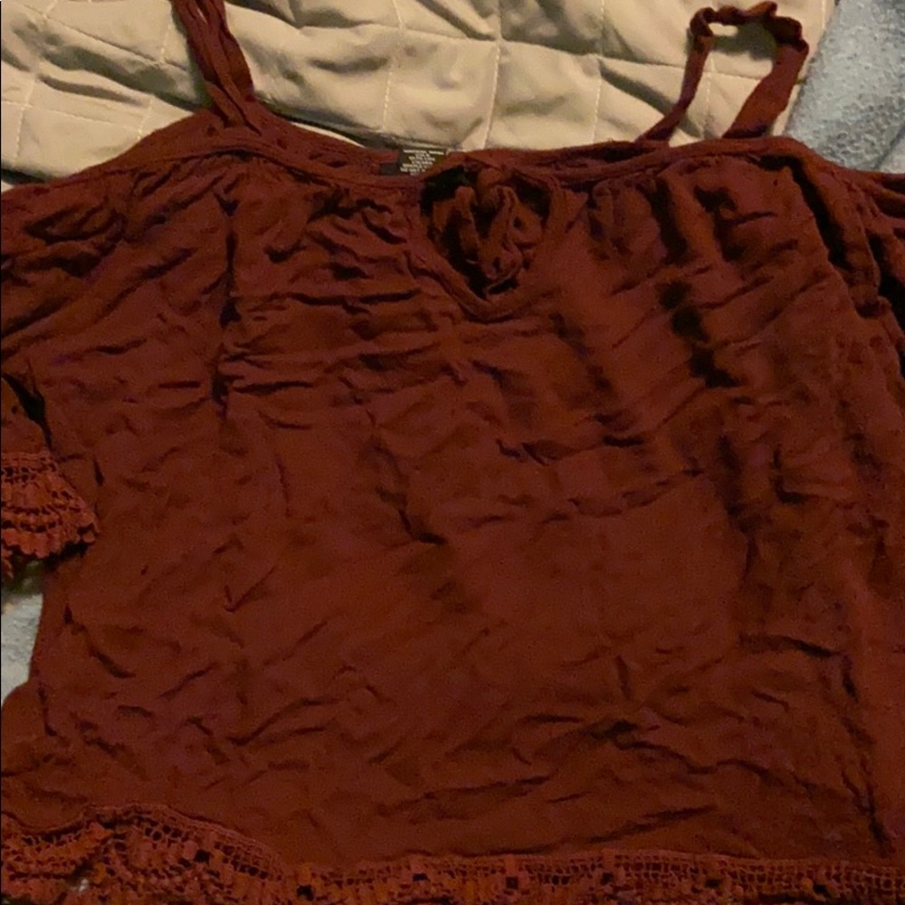 Red Violet Top